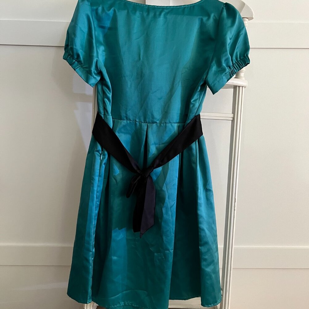 BNWT GUESS turkish sea satin cap blouson (M) - Picture 4 of 4